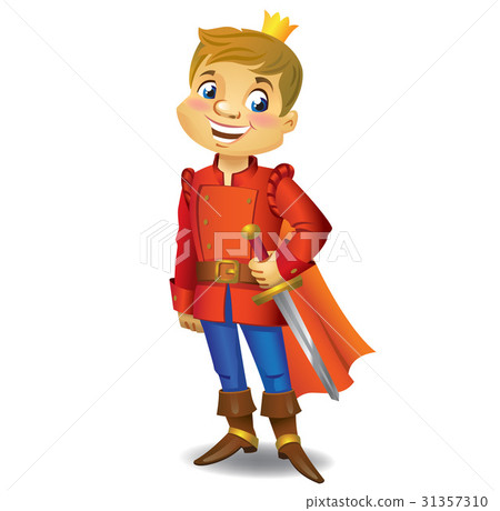 Cartoon cute Prince-插圖素材 [31357310] - PIXTA圖庫