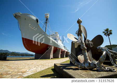 一艘展出的捕鯨船 31357626