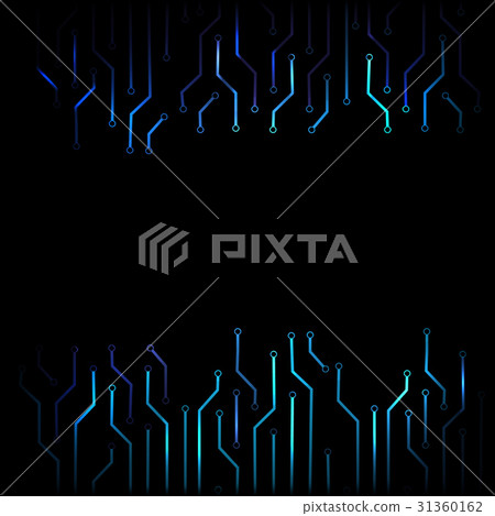 Abstract line technology blue background. Abstract line technology blue background. 31360162