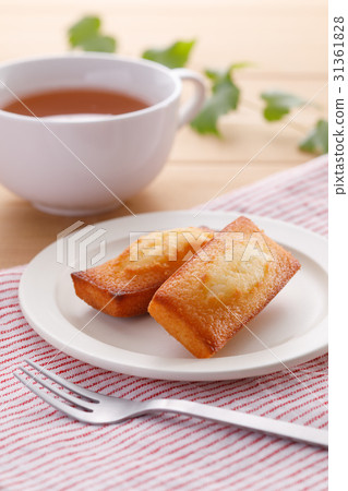 Financier and tea Financier and tea 31361828