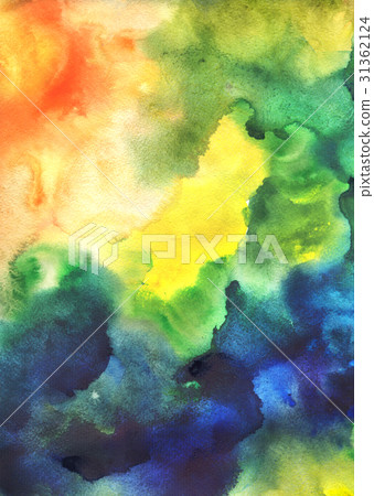 Abstract watercolor colorful painting 31362124
