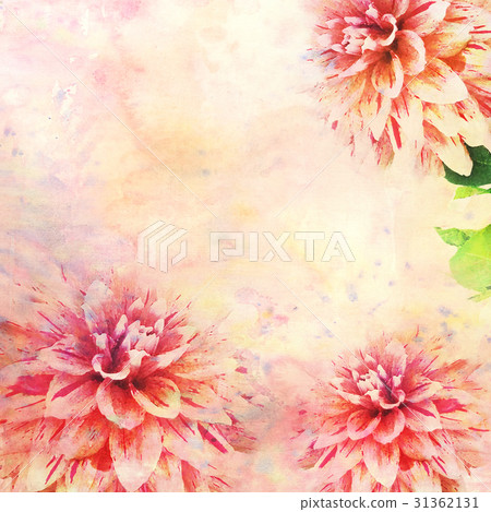Watercolor illustration of floral theme 31362131