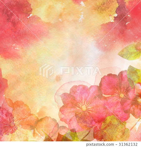 Abstract spring background with flowers 31362132