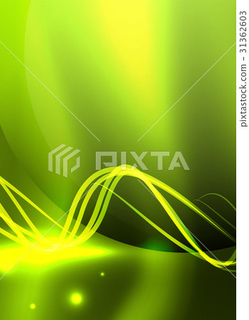 Glowing shiny wave background 31362603