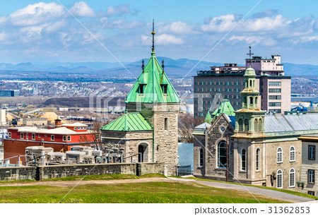 Porte Kent and Jesuit Chapel in Quebec City Porte Kent and Jesuit Chapel in Quebec City 31362853