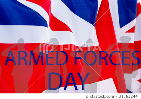 ARMED FORCES DAY UK background. 31363244