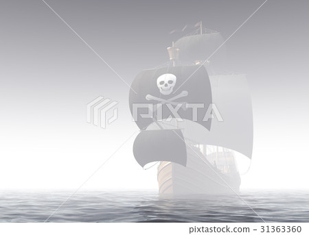 Pirate Ship In The Fog Pirate Ship In The Fog 31363360
