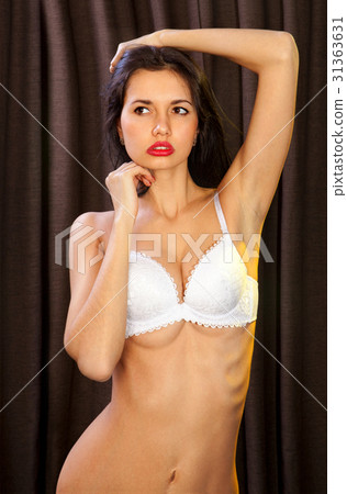 lascivious girl in white bra 31363631