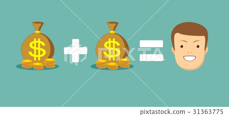 concept of money brings you happiness concept of money brings you happiness 31363775