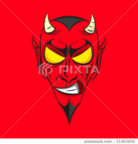 Smiling devil Head Smiling devil Head 31363859