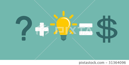 Transform idea into business concept 31364096