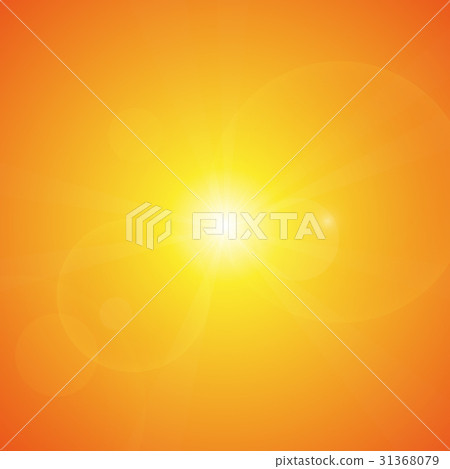 abstract light ray of sunshine in orange color abstract light ray of sunshine in orange color 31368079
