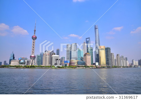 Night view of Pudong 31369617