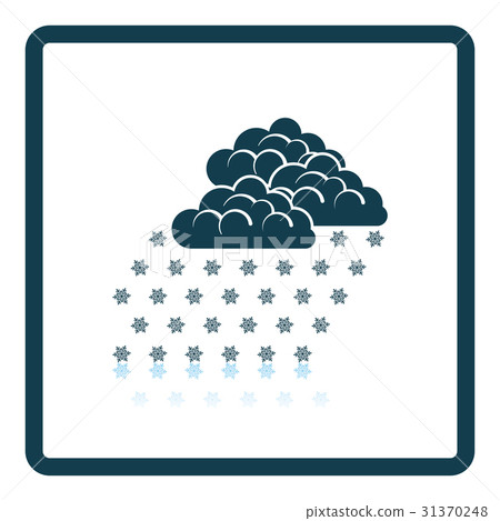 Snowfall icon 31370248
