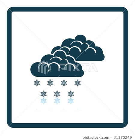 Snow icon 31370249
