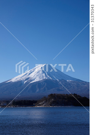 從河口湖看見的富士山 31370343