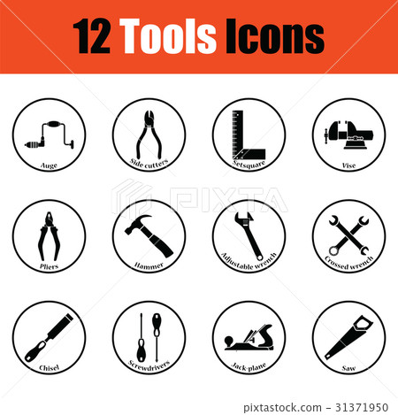 Tools icon set Tools icon set 31371950