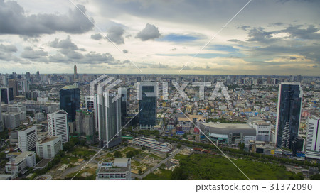 high building at ratchadaphisek bangkok thailand 31372090