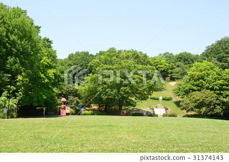 Kuboyama公園的初夏看起來像八王子市 Kuboyama公園的初夏看起來像八王子市 31374143
