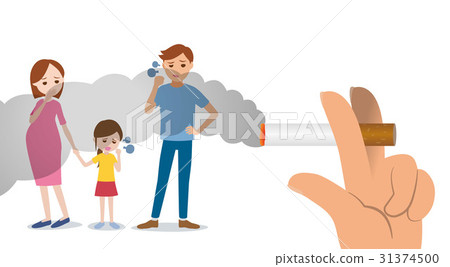 被動吸煙的形象 31374500