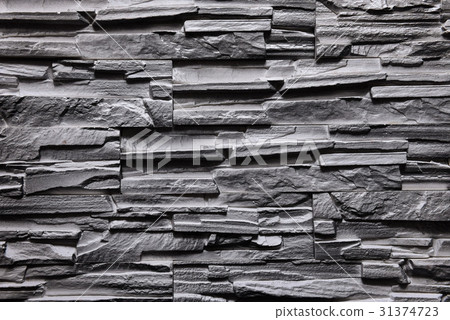 Stone grey wall texture background natural color 31374723