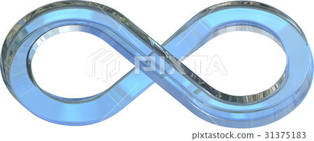 Infinity of glass [rounded corner] clipping - Stock Illustration ...