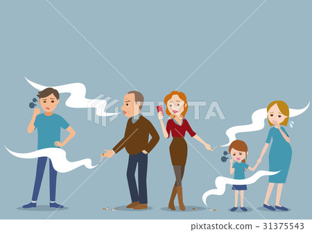 Passive smoking image 31375543