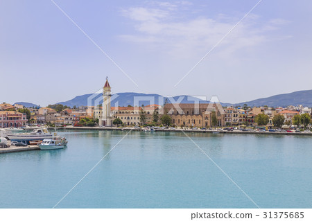 Zakynthos town as seen from the port Zakynthos town as seen from the port 31375685