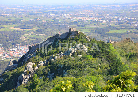 Moorish castle early in the morning Moorish castle early in the morning 31377761