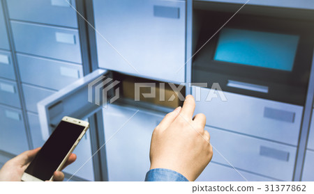 送貨上門櫃的圖像[使用背景藝術套裝·虛擬設施空間] 31377862