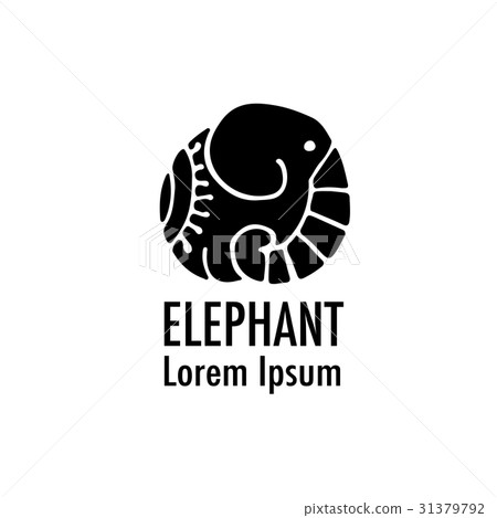 Ornate elephant design 31379792