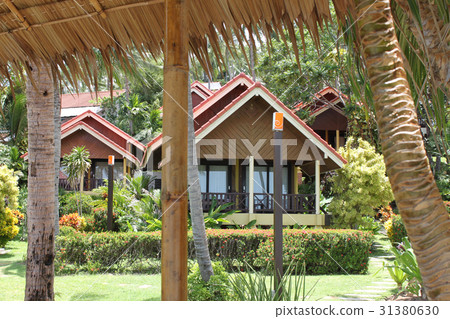bungalow of the island of Koh Samui, Thailand 31380630