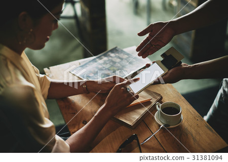 Paying bill Paying bill 31381094