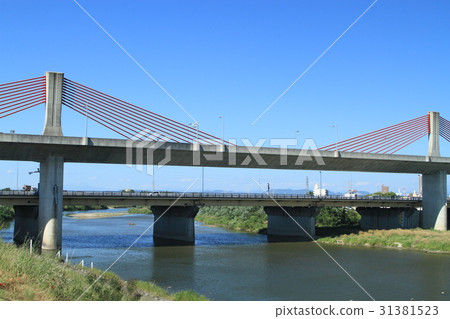 Shonai River scenery Shonai River scenery 31381523
