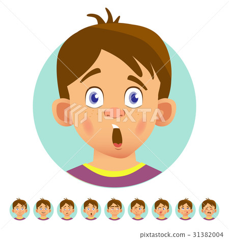 Different human emotions 31382004
