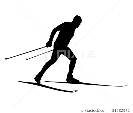 male athlete cross country skier  31382972