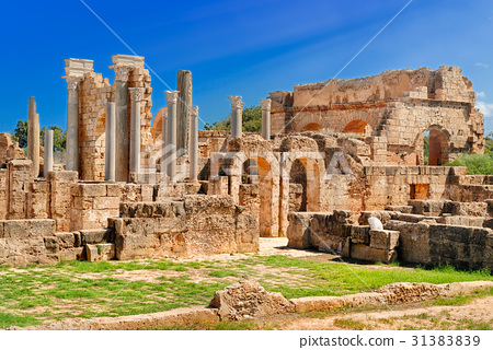 Libya Tripoli Leptis Magna Stock Photo 3139