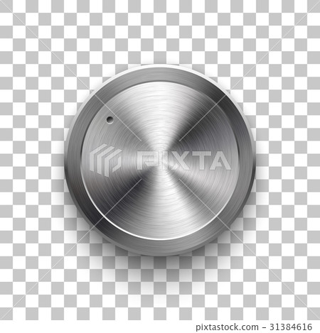 Abstract Technology Volume Knob 31384616