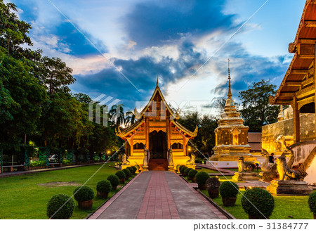 Buddhist temple in Chiang Mai 31384777