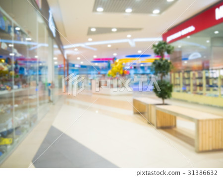 Shopping mall blur background Shopping mall blur background 31386632
