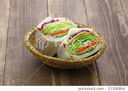 Super thick sandwich 31386864