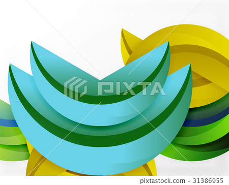3D wave design 31386955