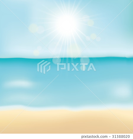 Beach background material 31388020