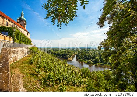 The castle Melnik Bohemia Czech Republic 31388098