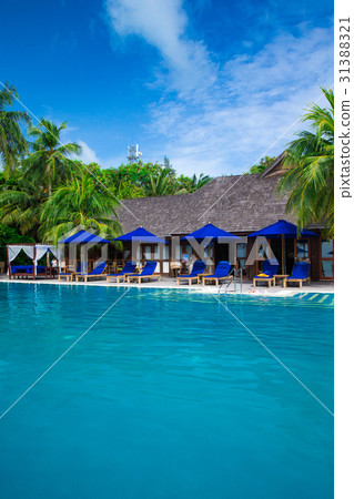 swimming pool in hotel Thailand 31388321