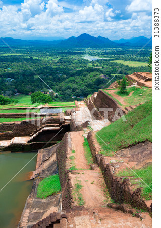 Sigiriya Lion Rock Fortress in Sri Lanka Sigiriya Lion Rock Fortress in Sri Lanka 31388373