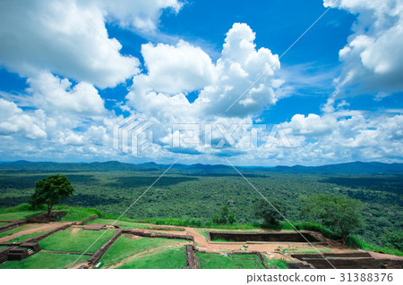 Sigiriya Lion Rock Fortress in Sri Lanka Sigiriya Lion Rock Fortress in Sri Lanka 31388376