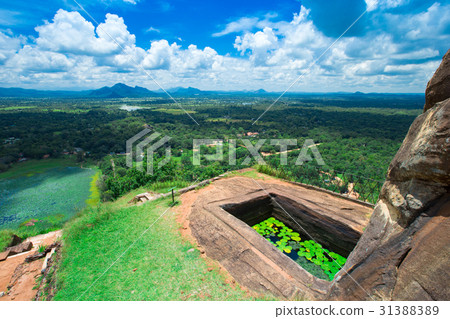 Sigiriya Lion Rock Fortress in Sri Lanka Sigiriya Lion Rock Fortress in Sri Lanka 31388389