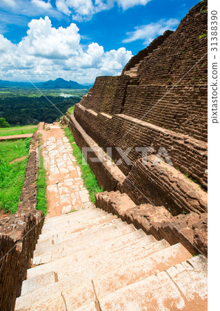 Sigiriya Lion Rock Fortress in Sri Lanka Sigiriya Lion Rock Fortress in Sri Lanka 31388390