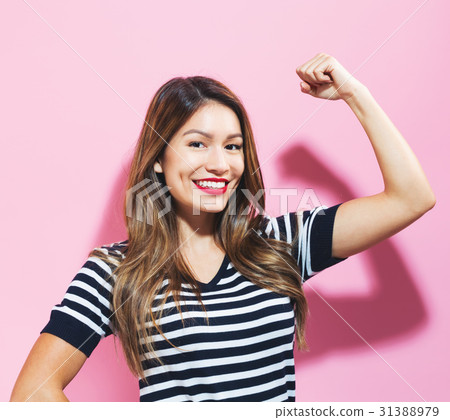 Powerful young woman Powerful young woman 31388979